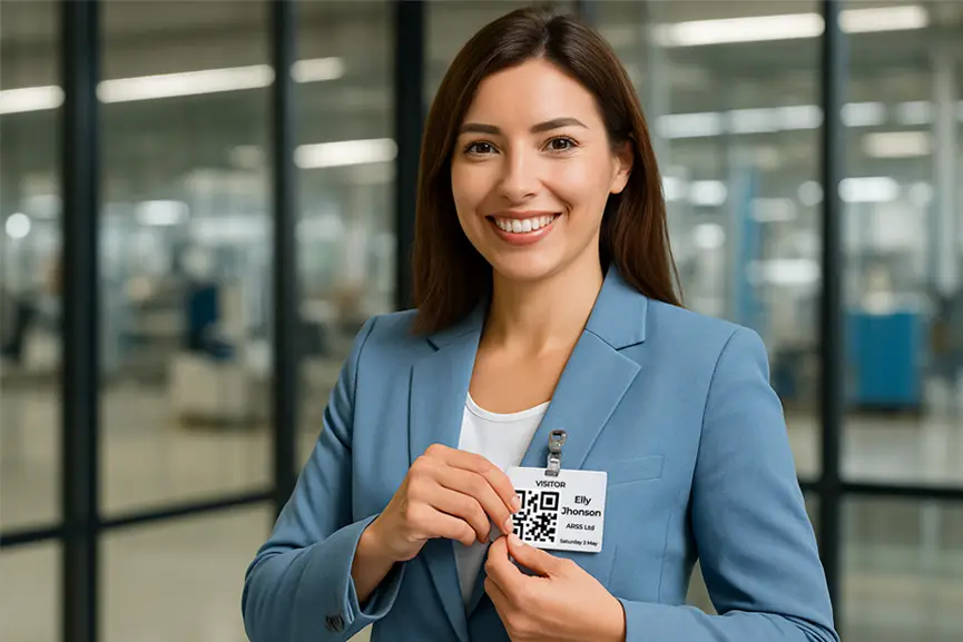 Uscita Qr Code Badge